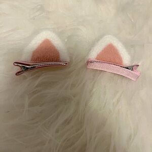 Cat ears hair clip